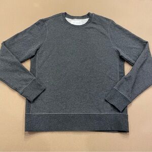 Men’s Mott & Bow French Terry Sweatshirt Hooper Charcoal Heather Size Medium